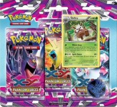 Pokemon XY4 Phantom Forces 3-Booster Blister Pack - Shiftry Promo